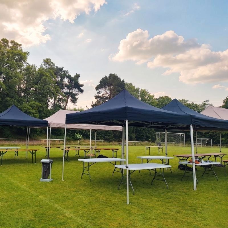 Profi Pavillon 3x3m mieten in Gifhorn – in Minuten aufgebaut