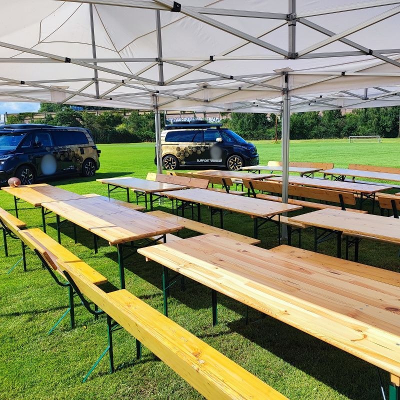 XXL Faltpavillon 4x8m mieten in Gifhorn – in Minuten aufgebaut – 4