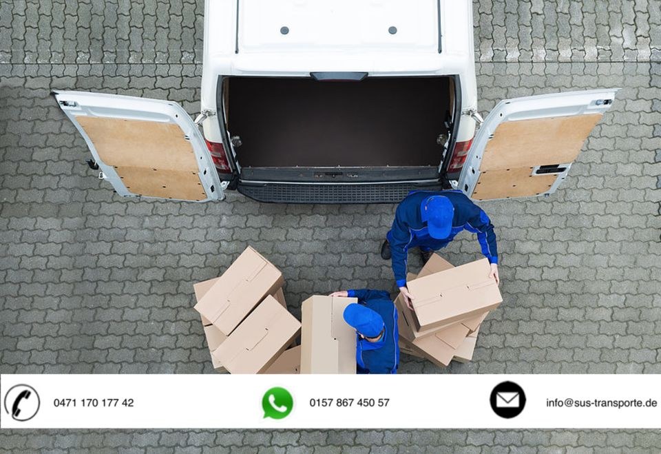 Möbeltaxi Umzug Transporter Kurier inkl Fahrer mieten in Bremerhaven