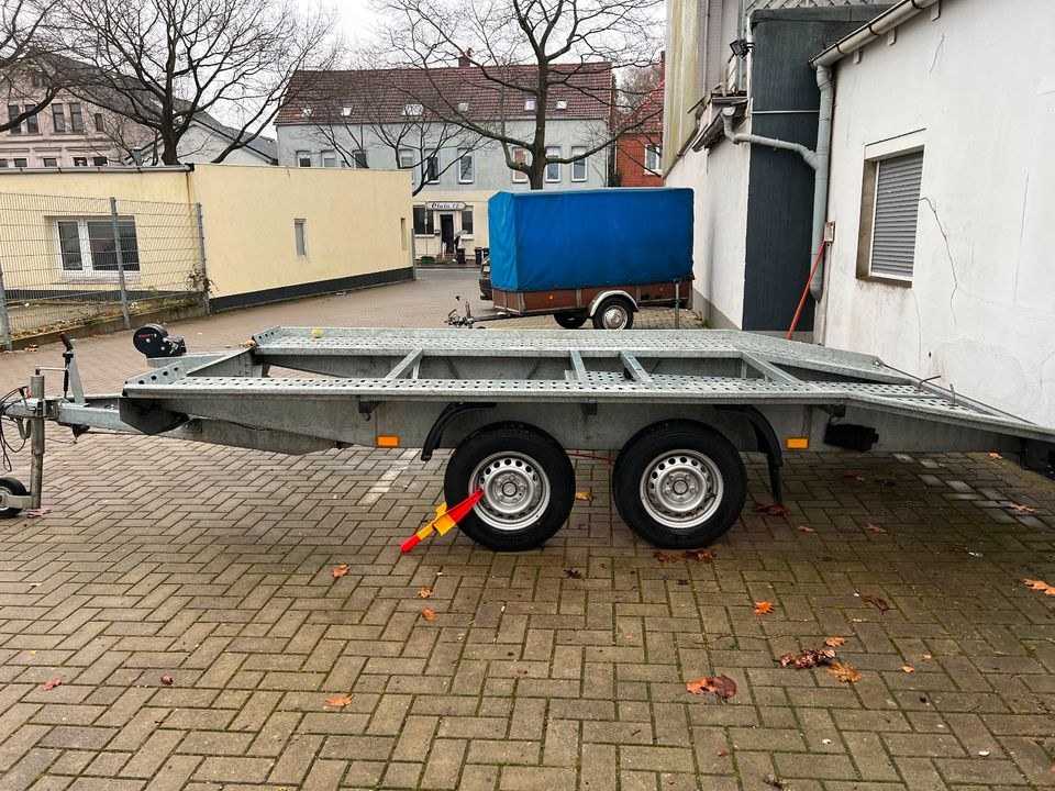 Autotrailer Autoanhänger Überführung KFZ Trailer mieten in Bremerhaven