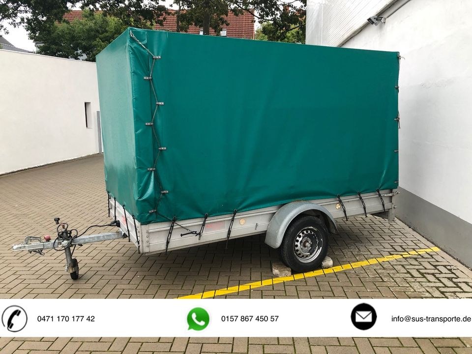 Anhänger mieten bei S&S Transporte – für Umzug & Baumarkt