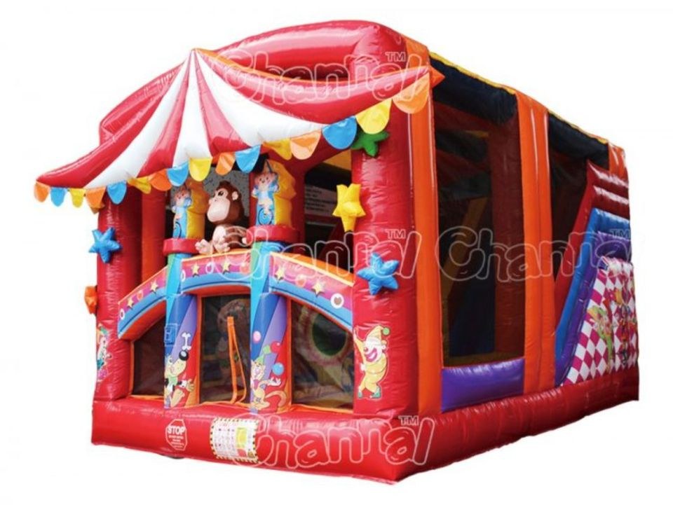 Hüpfburg Multiplay Zirkus XXL mieten bei S&V Veranstaltungs – 2