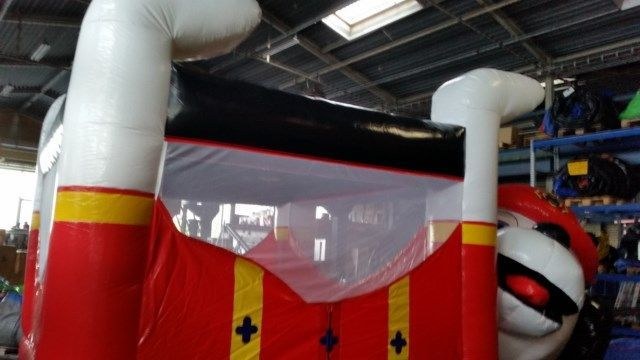 Profi Feuerwehr Paw Patrol Hund Hüpfburg mieten bei S&V Veranstaltungs – 2