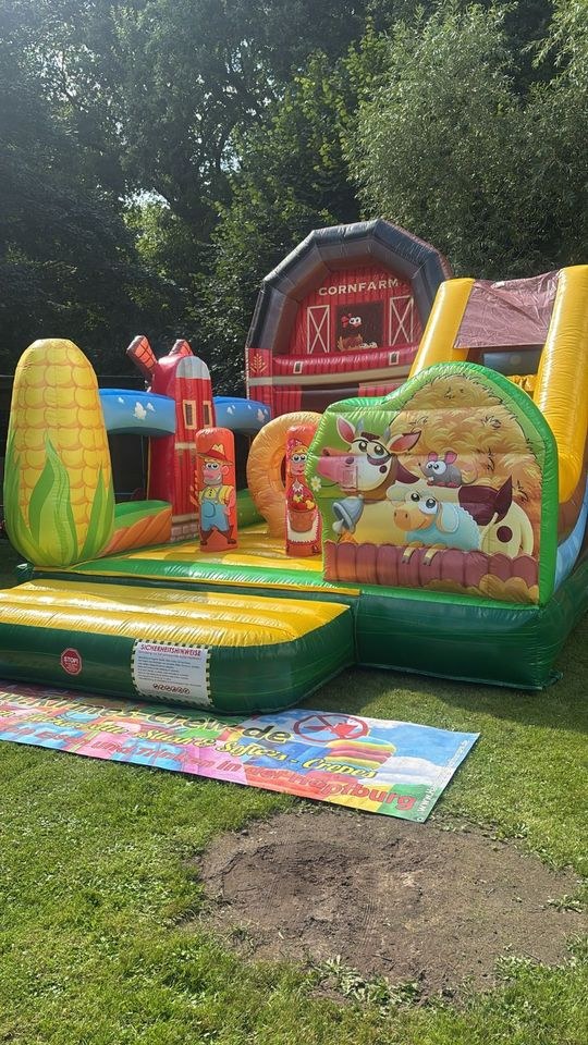 Hüpfburg Bauernhof Multiplay mieten bei S&V Veranstaltungs – 2