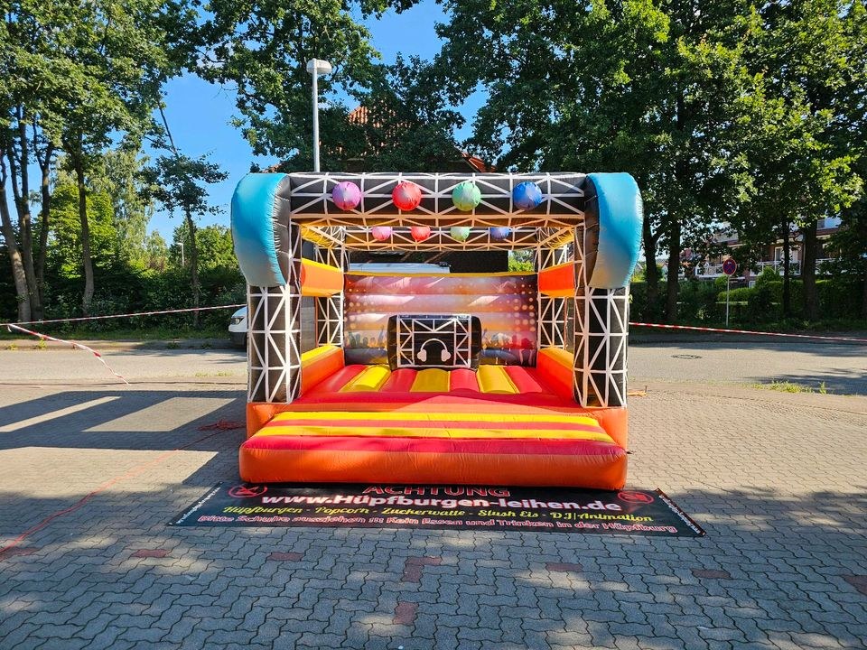 Disco DJ Hüpfburg mieten in Bargfeld-Stegen – Hüpfspaß für jede Feier