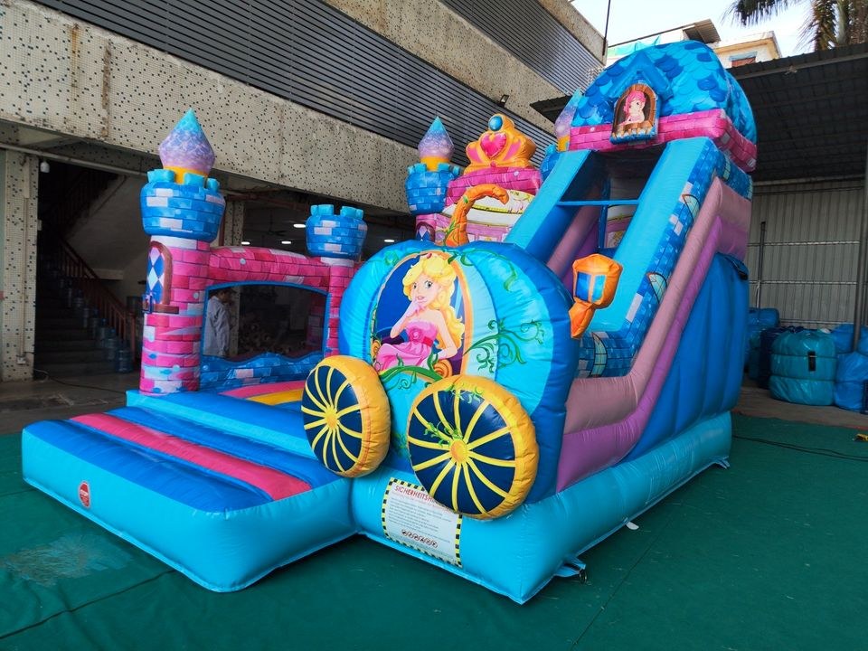 Hüpfburg Prinzessin mieten bei S&V Veranstaltungs – 2