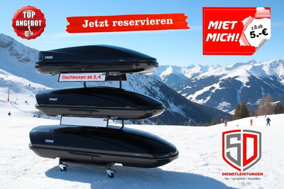 Thule Dachboxen Heckboxen Fahrradträger mieten in Espelkamp – 2