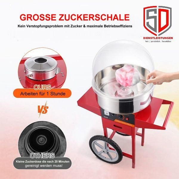 Zuckerwatte Maschine mieten in Espelkamp – für Fest & Ausschank – 2