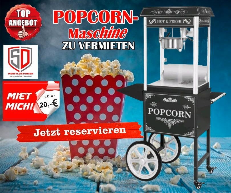 Popcorn Maschine Hit jede mieten in Espelkamp – für Fest & Ausschank – 4