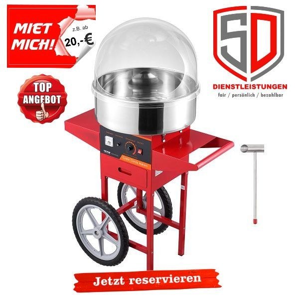 Zuckerwatte Maschine mieten in Espelkamp – für Fest & Ausschank