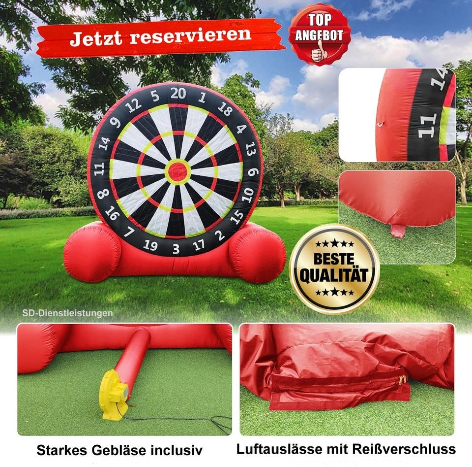 Fußball Dart Hüpfnurgen 40 mieten bei SD-Dienstleistungen Sven Dobrick – 4