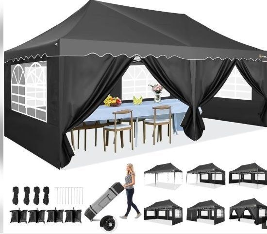 Faltzelt 6x3 m Partyzelt Pavillon mieten in Espelkamp – 3