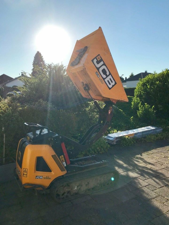 Kettendumper JCB HTD5 Tag mieten bei SW-Indutec – für Aushub & Schutt – 2