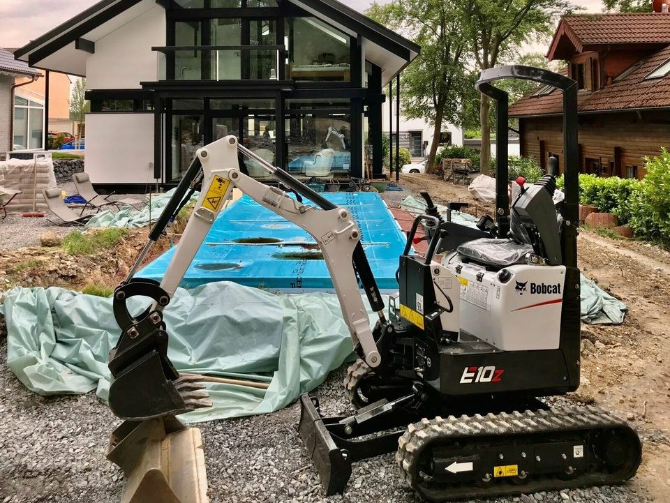 Mini Bagger Bobcat E10z 1t Tag mieten bei SW-Indutec – 2