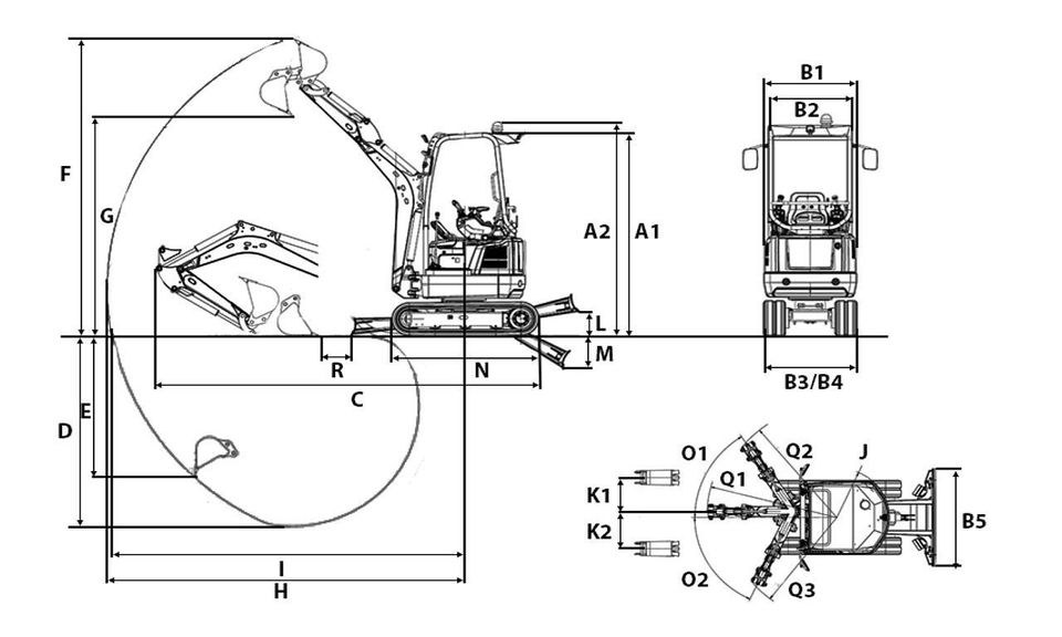 Minibagger 1,7t Tag mieten bei SW-Indutec – 4