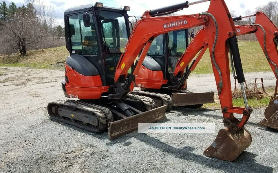 Minibagger 2,7 T Kubota u 25 mieten bei Terrastone / Baumaschinen – 2