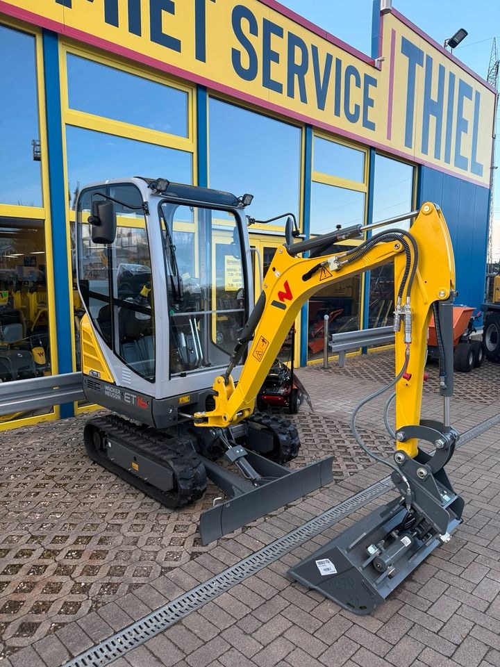 Wacker Neuson ET16 Minibagger 1,6t kompakt mieten in Kamp-Lintfort