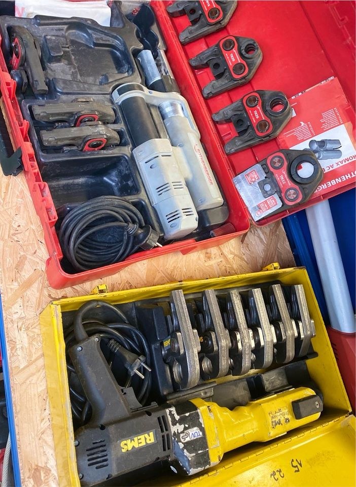 Fittingpresse Rohrpresse Presszange TH Kontur V mieten – 2