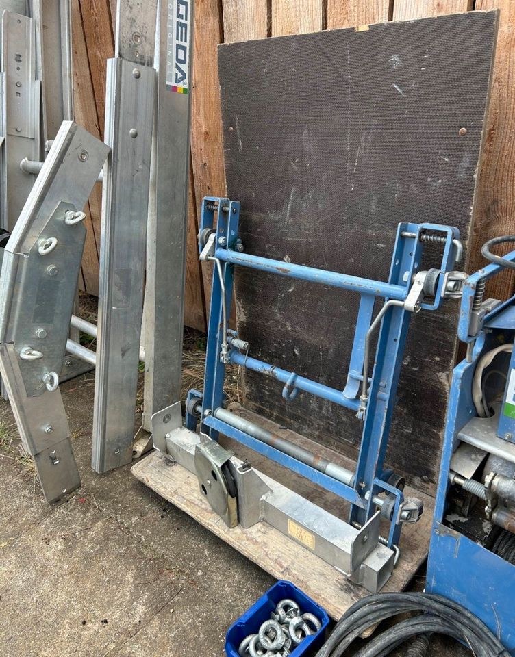 Dachdeckeraufzug Schrägaufzug GEDA 250 Lift mieten in Kamp-Lintfort – 3