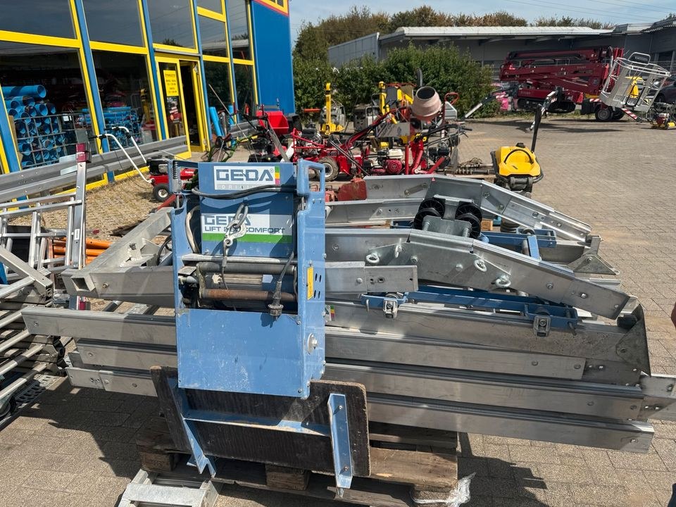 Dachdeckeraufzug Schrägaufzug GEDA 250 Lift mieten in Kamp-Lintfort