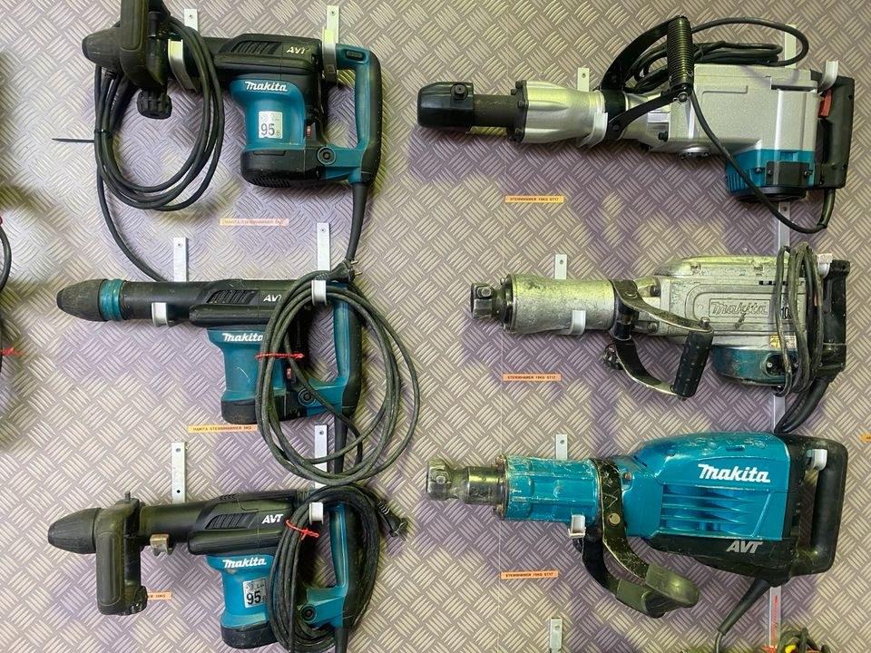 Stemm Bohrhämmer Größen 30 kg mieten bei THIEL Maschinen-Miet-Service