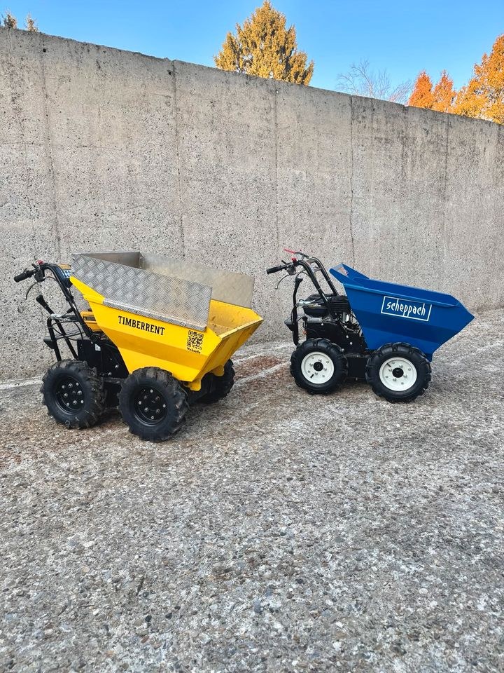 Mini Dumper Motorschubkarre Allrad mieten in Illertissen