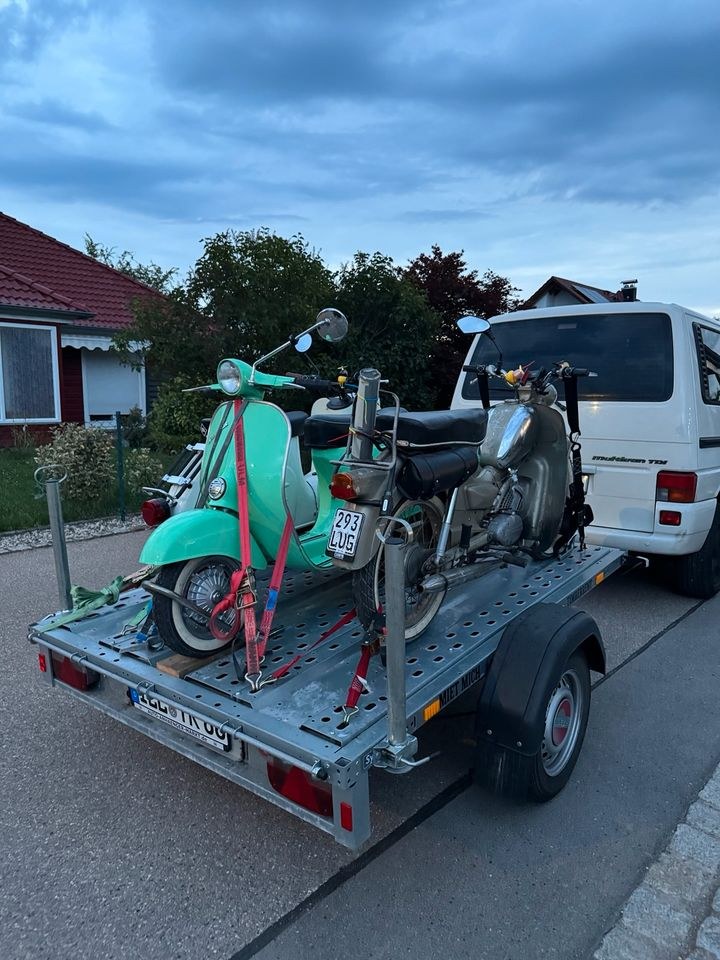 Motorrad Anhänger 3 Motorräder Transport 100kmh mieten in Illertissen – 4