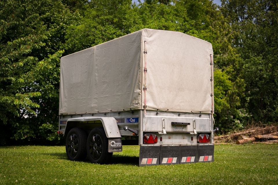Planenanhänger 2 Achser 750kg Umzug Transport mieten in Illertissen – 4
