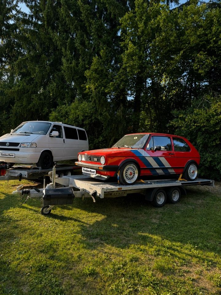 Autotransporter Autotransport anhänger 2,7T mieten in Illertissen