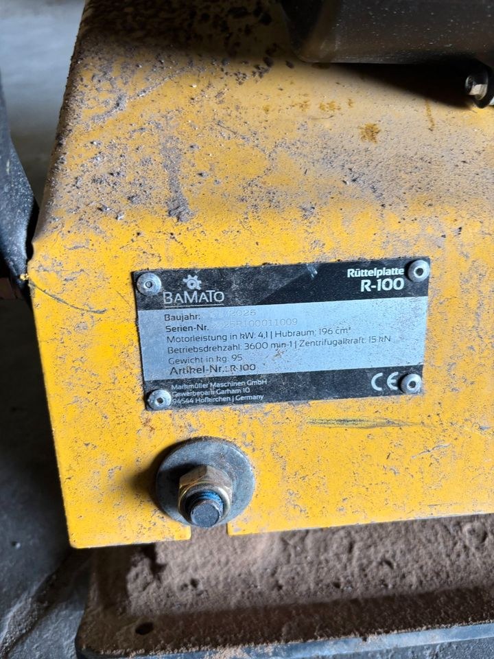 Rüttelplatte Stampfer 100kg mieten bei TIM Industries – 2