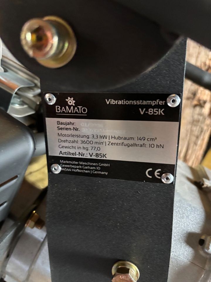 Vibrationsstampfer Stampfer Frosch mieten bei TIM Industries – 2