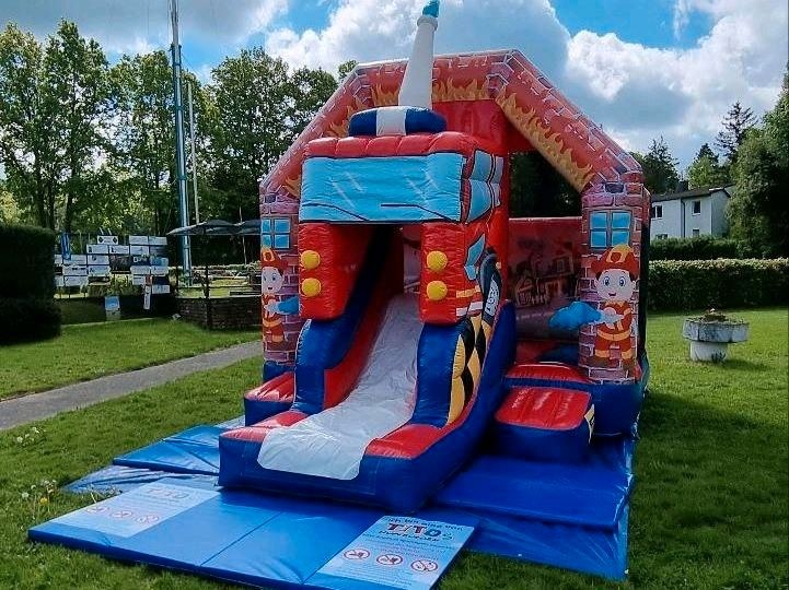 Hüpfburg Feuerwehr mieten in Jülich – Hüpfspaß für jede Feier – 2