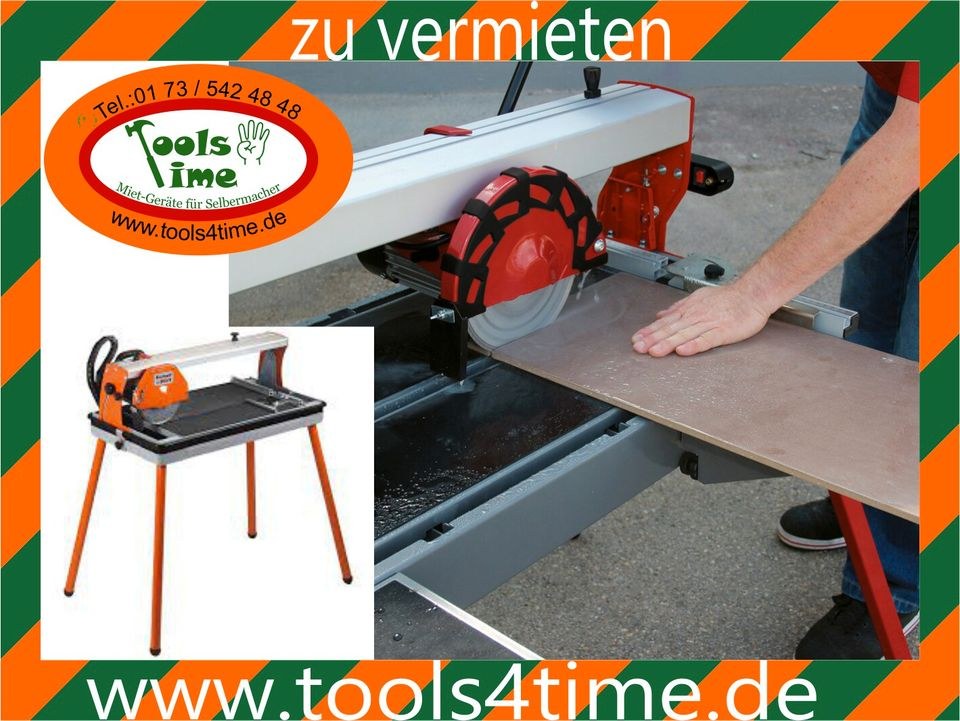 Fliesen Nassschneidemaschine Fliesenschneider mieten bei Tools4Time