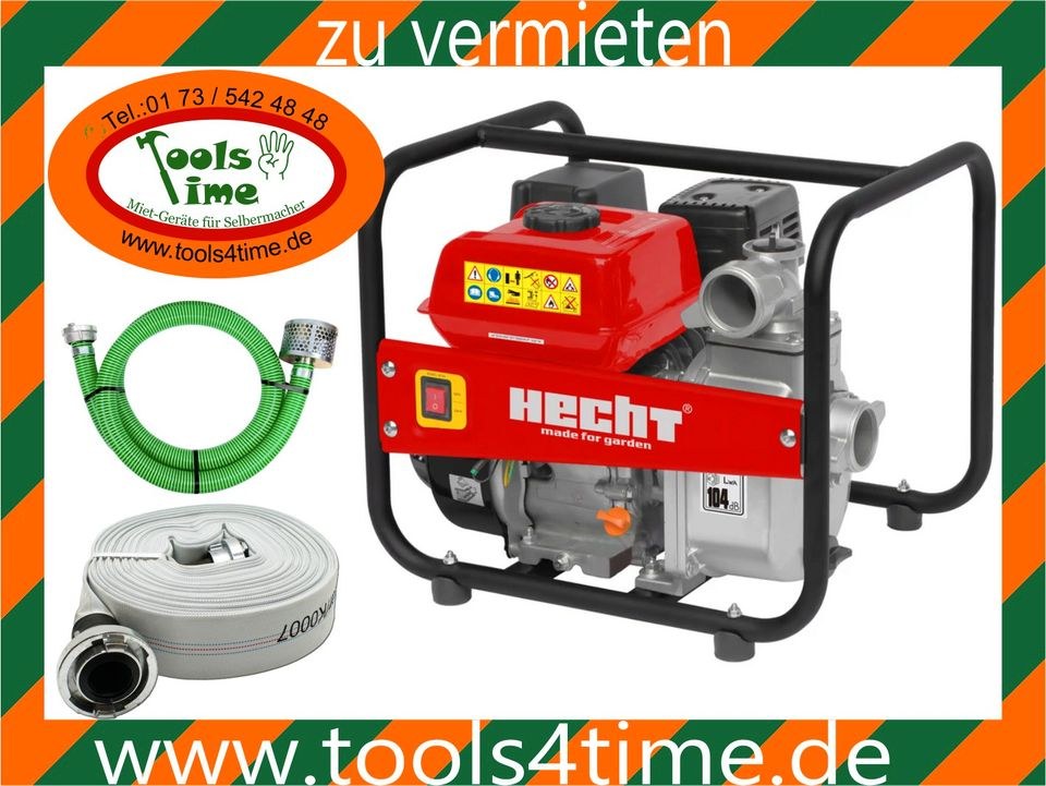 Schmutzwasserpumpe Hochleistungspumpe Hecht 3635 mieten bei Tools4Time