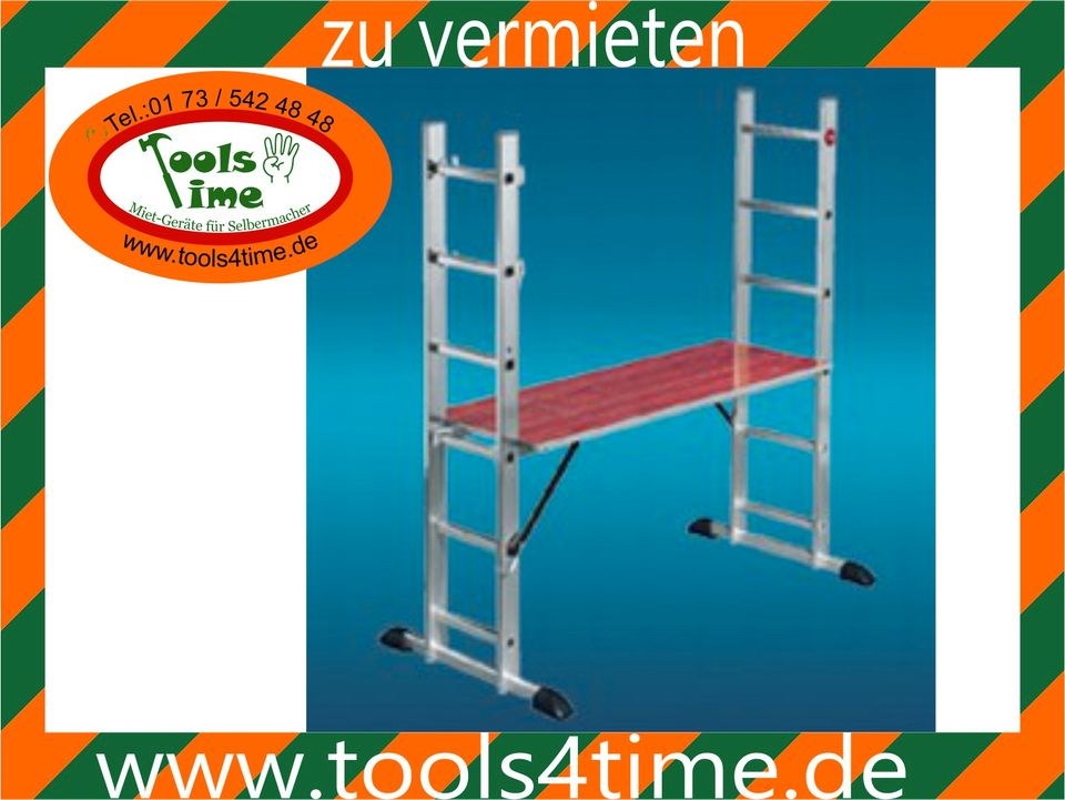 Gerüst klein Treppenhausgerüst Hailo mieten bei Tools4Time