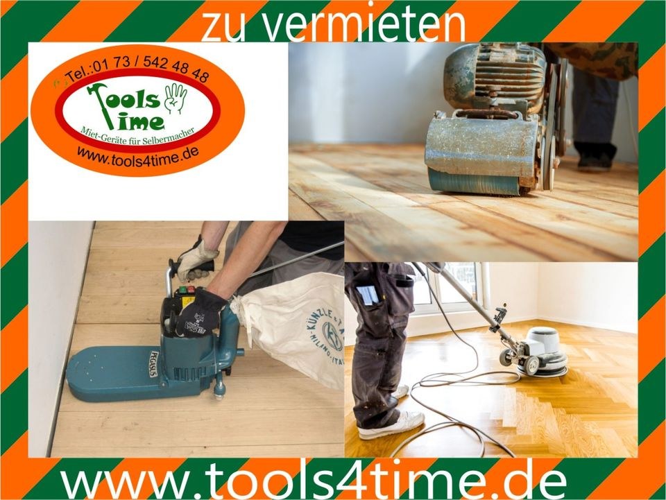 Parkett Schleifmaschinen Set 3 Parkettschleifer mieten bei Tools4Time