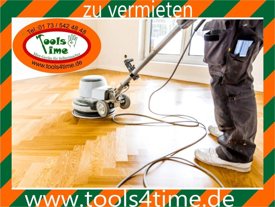 Parkett Tellerschleifmaschine Parkettschleifer mieten bei Tools4Time