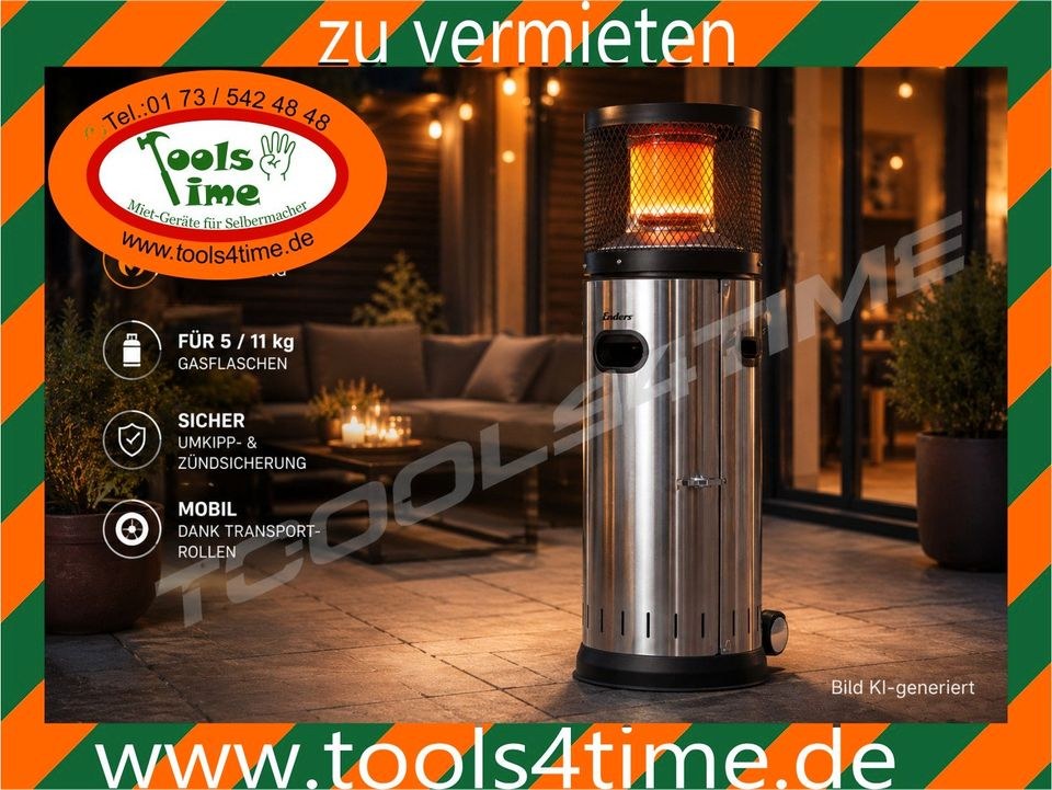 Heizstrahler Enders Polo Terrasse Heizpilz mieten bei Tools4Time
