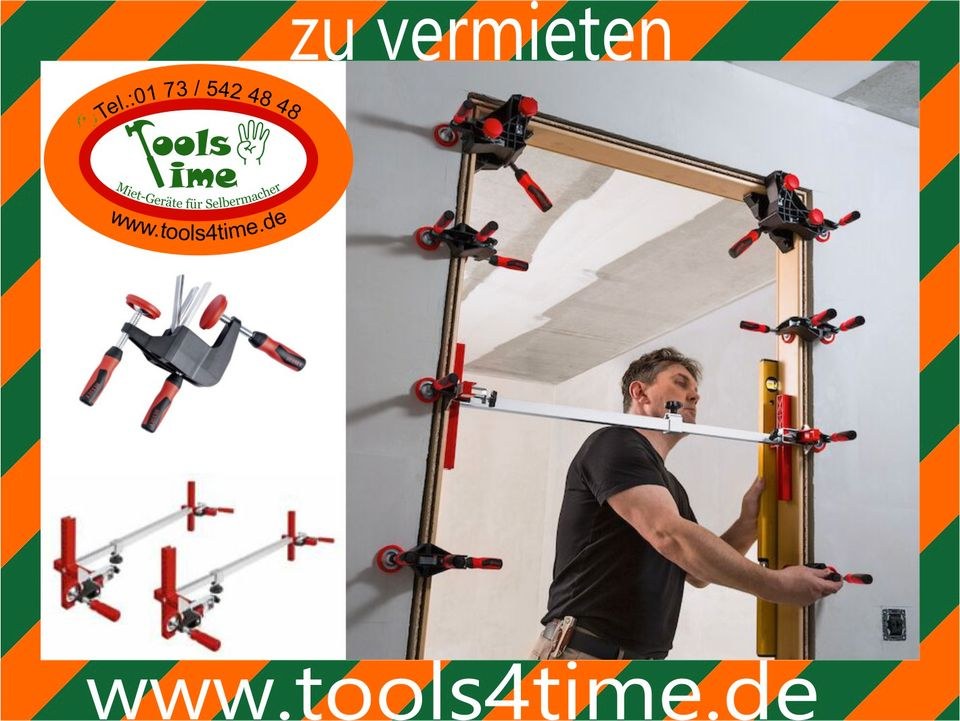 Türfutter Montageset Türmontage Zarge einbauen mieten bei Tools4Time