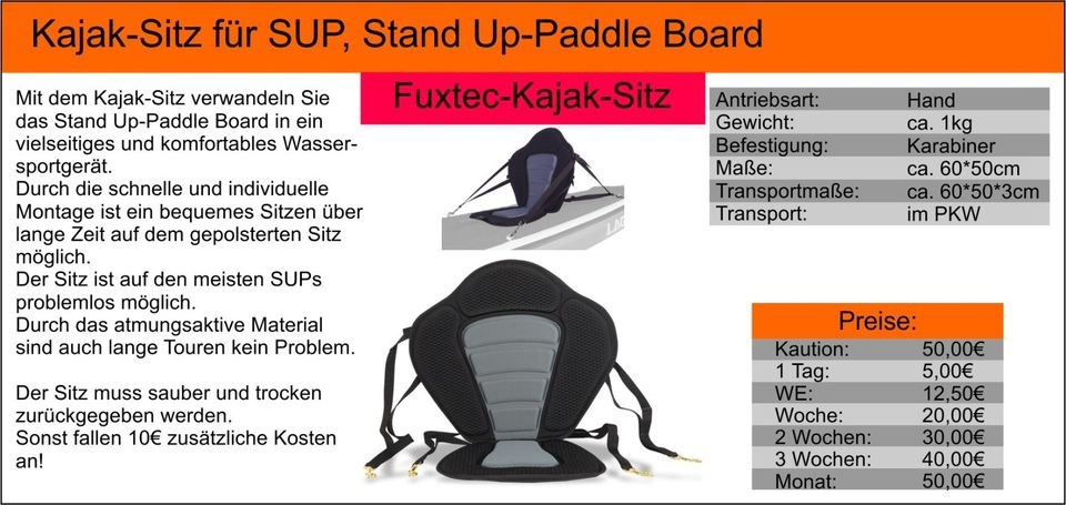 SUP Stand Up Paddle Board Urlaub See Freizeit mieten bei Tools4Time – 3