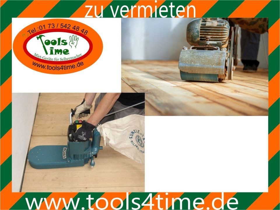 Parkett Schleifmaschinen Set 2 Parkettschleifer mieten bei Tools4Time