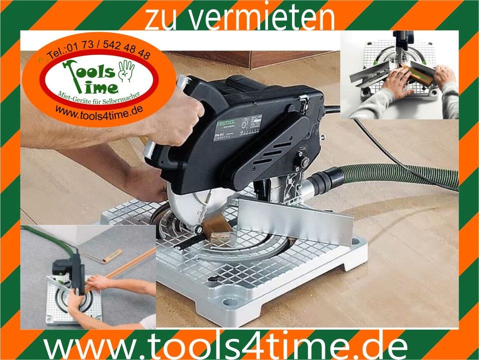 Leistensäge Kappsäge Festool SYM 70 E Symmetric mieten bei Tools4Time