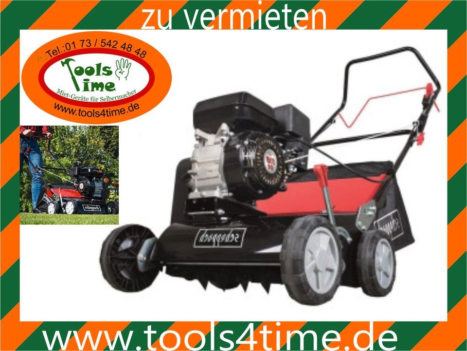 Vertikutierer Benzin weitere Geräte mieten bei Tools4Time