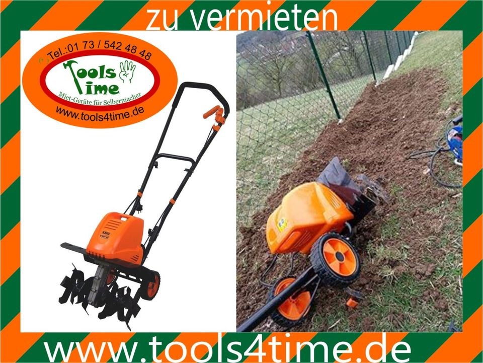 Motorhacke elektrisch Beet weitere Geräte mieten bei Tools4Time