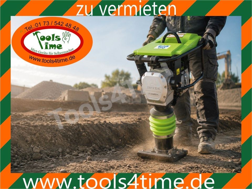 Vibrationsstampfer Verdichter Frosch Hopser mieten bei Tools4Time