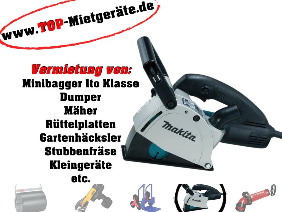 Makita Mauernutfräse mieten bei Top-Mietgeräte