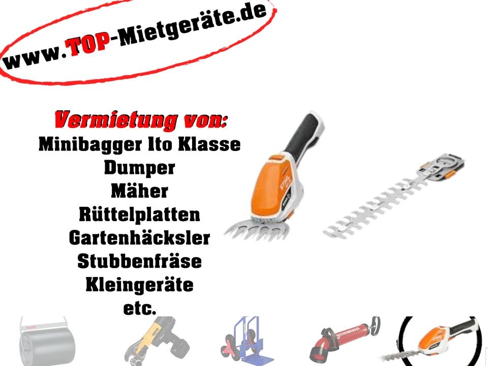 Stihl HSA 26 Set Strauchschere mieten bei Top-Mietgeräte