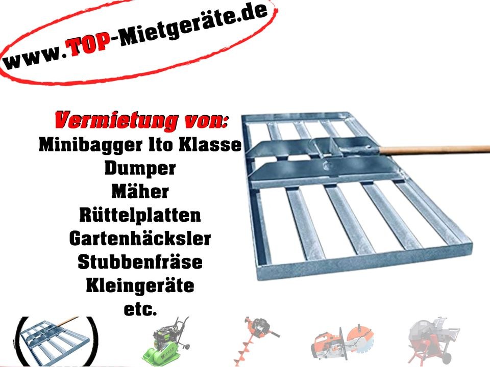 Rasenrakel mieten bei Top-Mietgeräte – für Garten & Grundstück