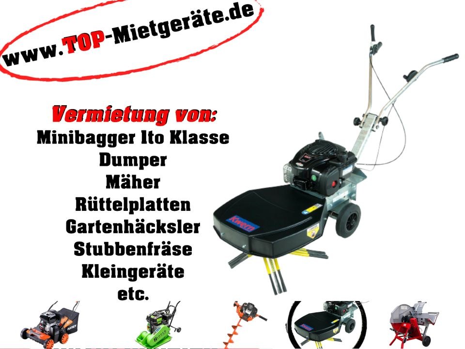 Wildkrautbürste Unkrautbürste mieten bei Top-Mietgeräte