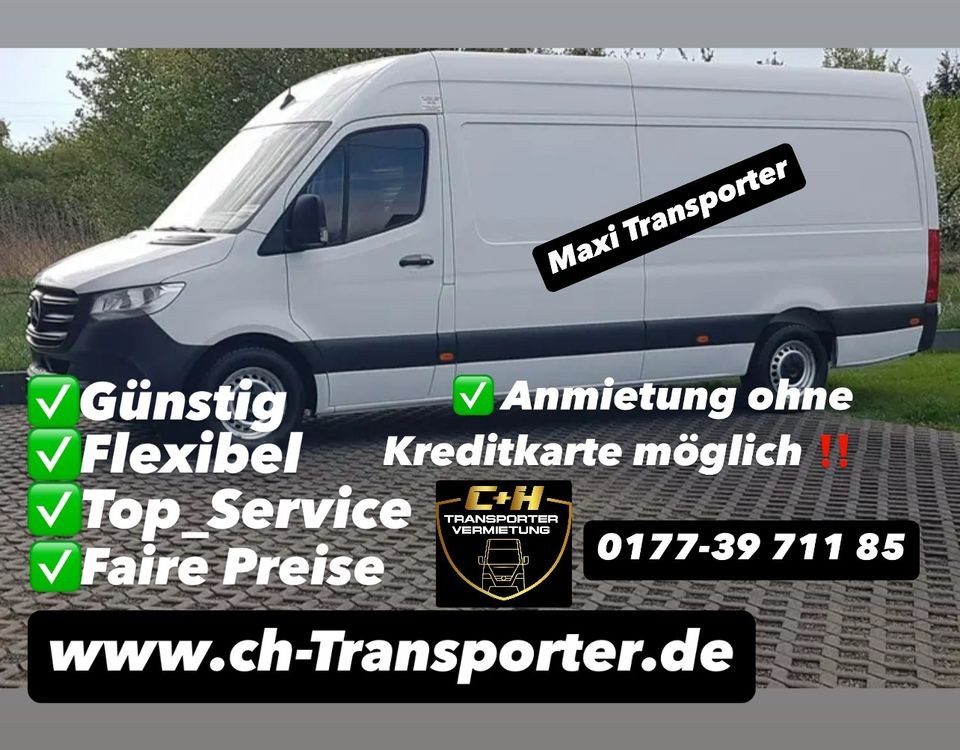 C&H mieten bei Transporter Vermietung C&H – Profi-Werkzeug auf Zeit